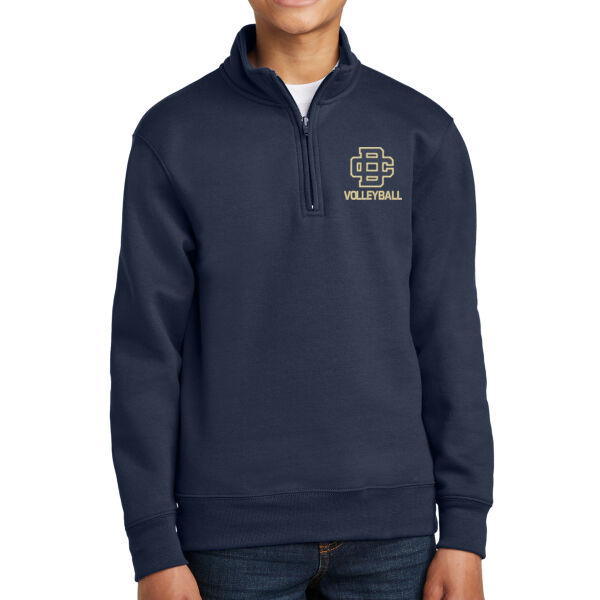 Youth Core Fleece 1/4-Zip Pullover Sweatshirt Thumbnail
